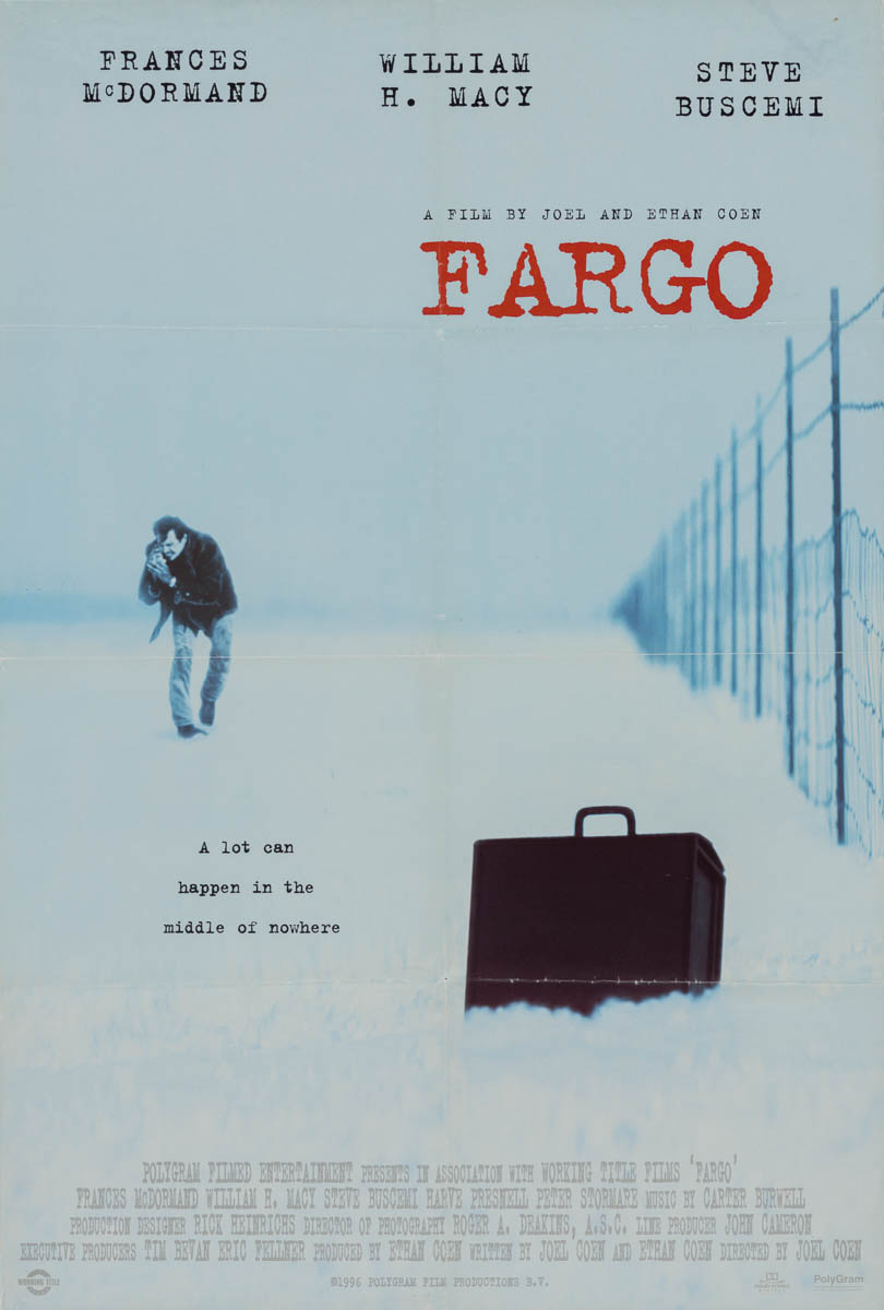 Fleksibel politi th Marquee Poster | Fargo 1996 International 1-sheet