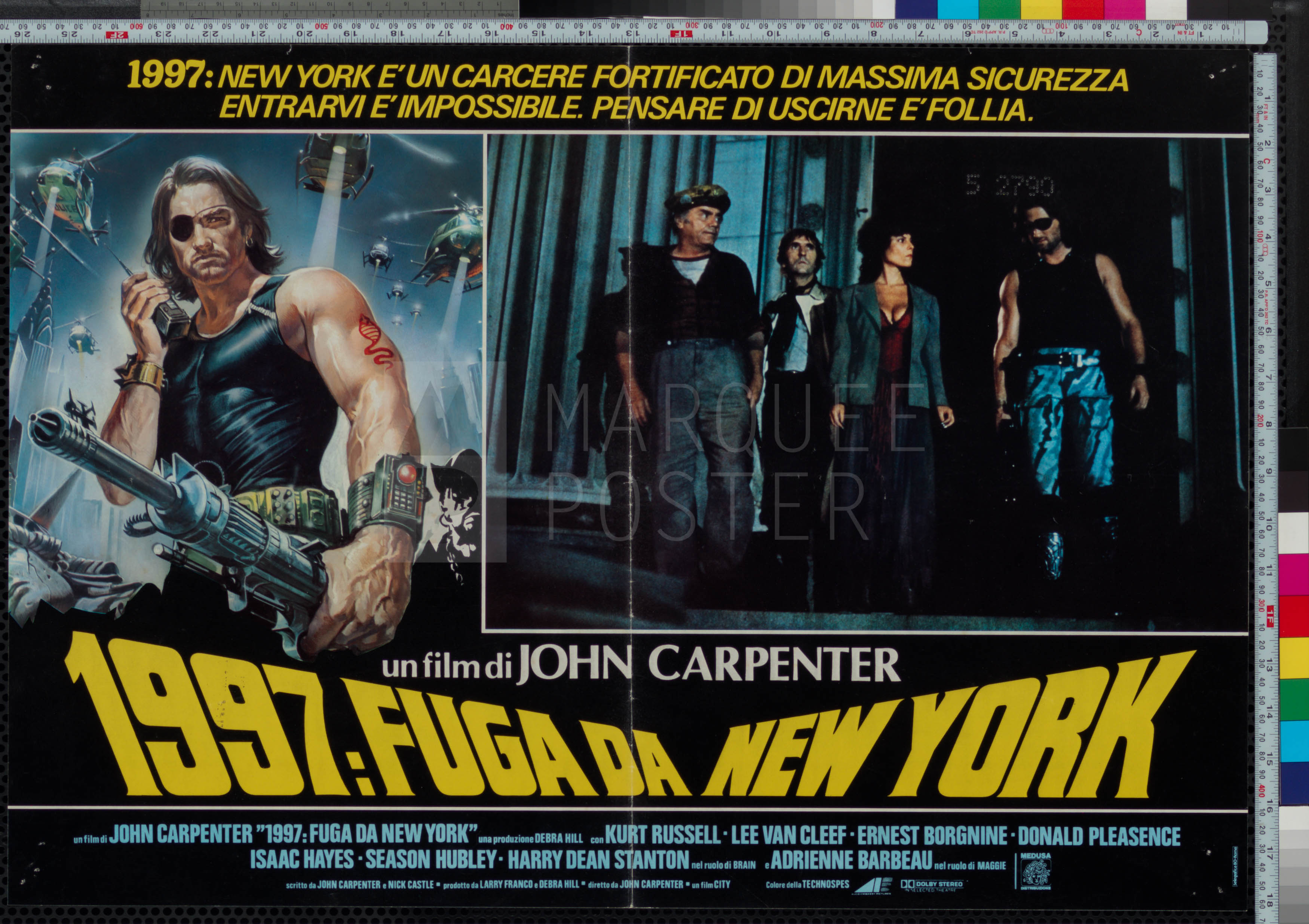 91-escape-from-new-york-crew-style-italian-photobusta-1981-02